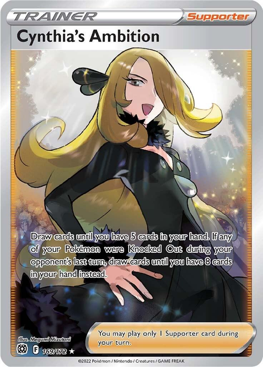 Cynthia's Ambition Full Art - Brilliant Stars
