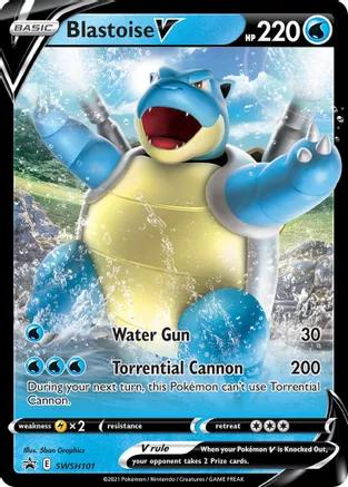 Blastoise V - Sword & Shield Promo