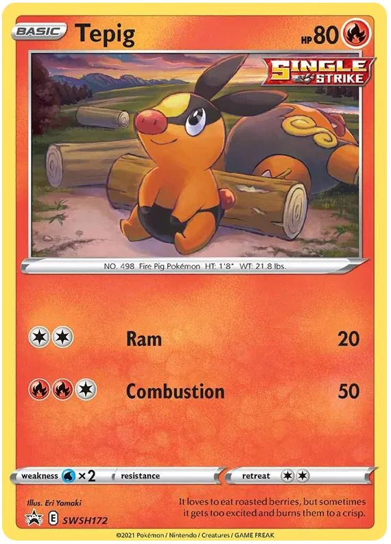 Tepig - Sword & Shield Promo