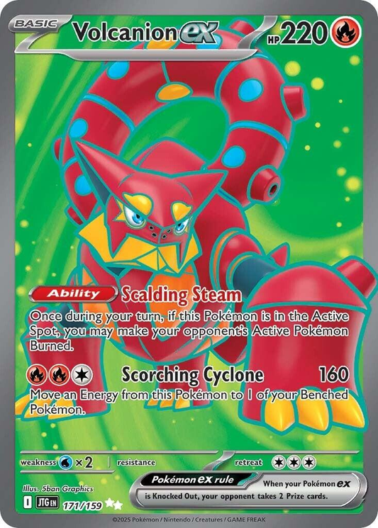 Volcanion EX Full Art - Journey Together
