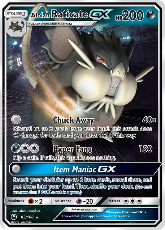 Alolan Raticate GX - Celestial Storm