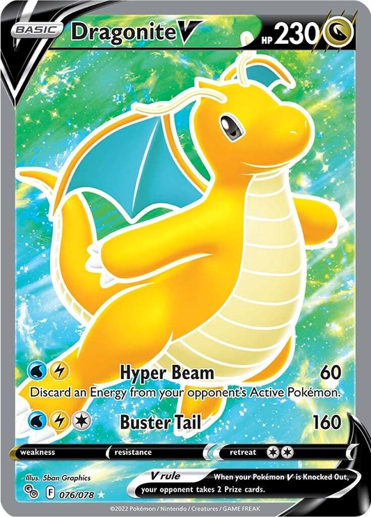 Dragonite V Full Art - Pokemon GO