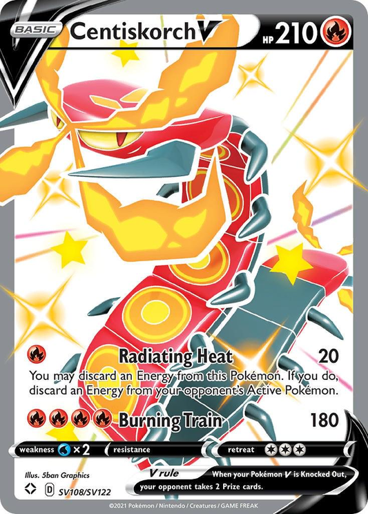 Cenitskorch V Full Art Shiny - Shining Fates
