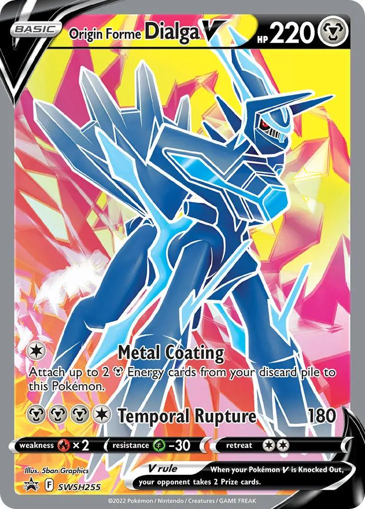 Origin Forme Dialga V Full Art - Sword & Shield Promo