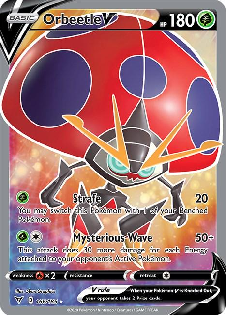 Orbeetle V Full Art - Vivid Voltage