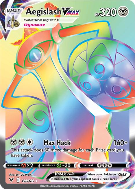 Aegislash VMAX Rainbow - Vivid Voltage