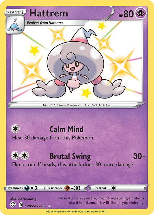 Hattrem Shiny - Shining Fates