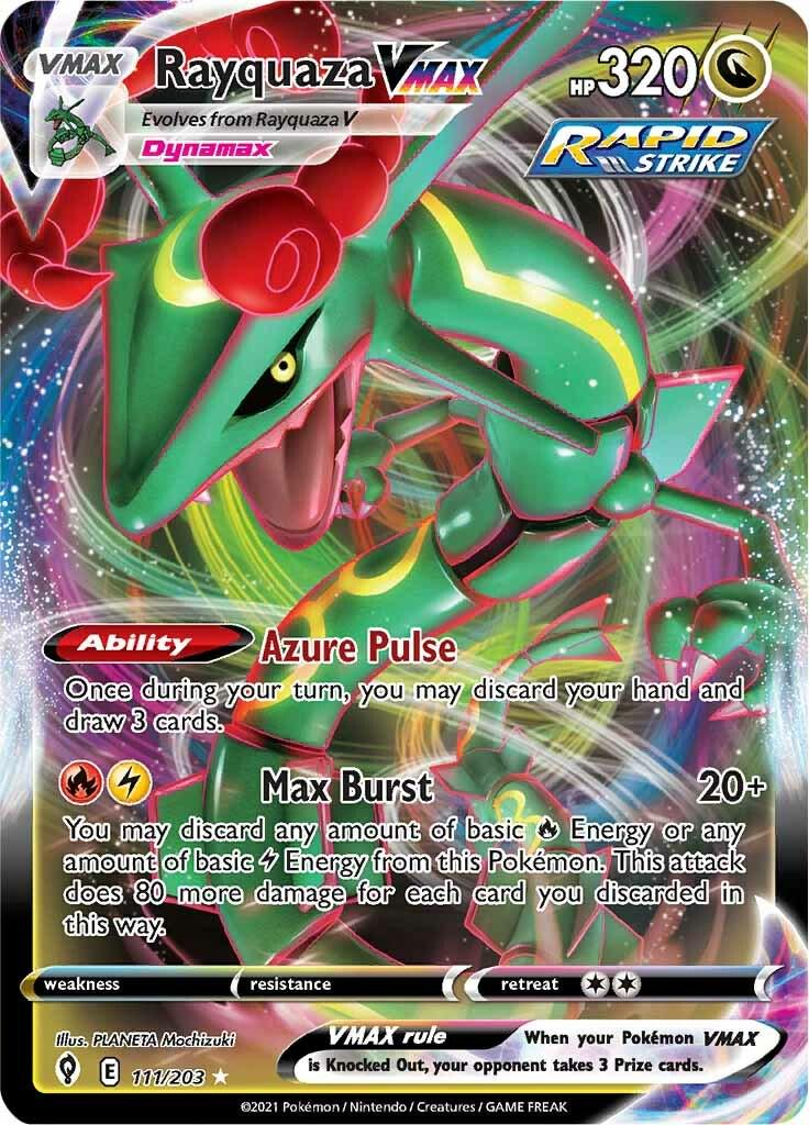 Rayquaza VMAX - Evolving Skies