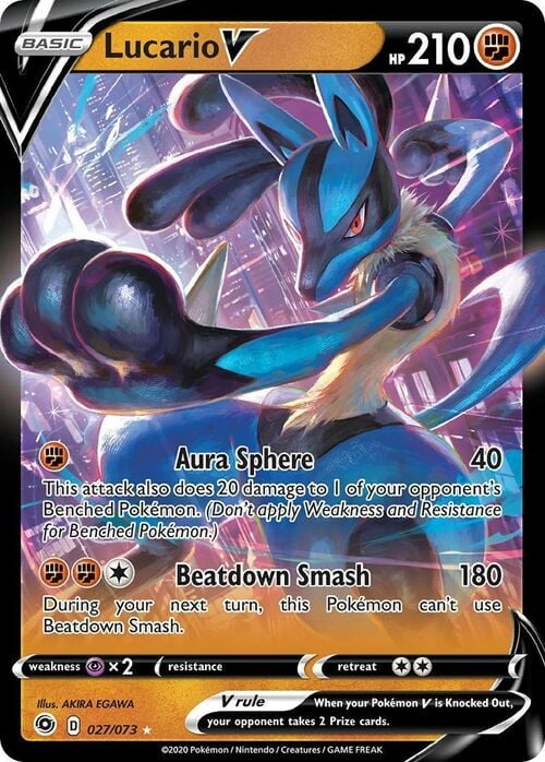 Lucario V - Champion's Path