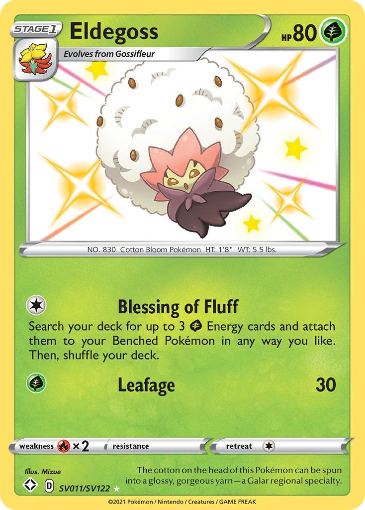 Eldegoss V Shiny - Shining Fates