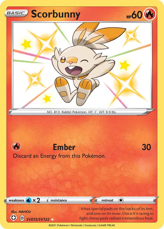 Scorbunny Shiny - Shining Fates