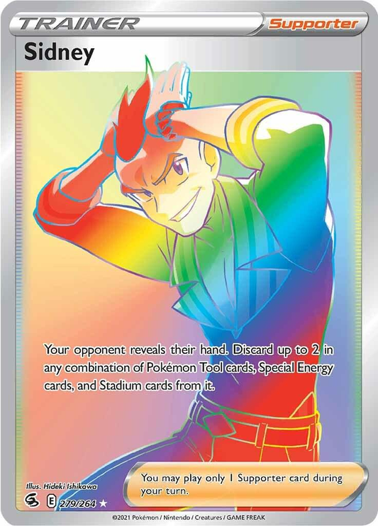 Sidney Full Art Rainbow - Fusion Strike