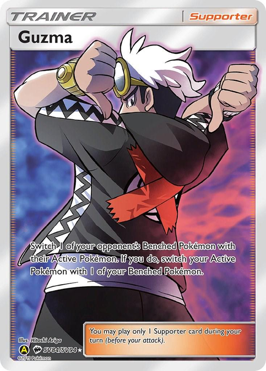 Guzma Full Art - Hidden Fates