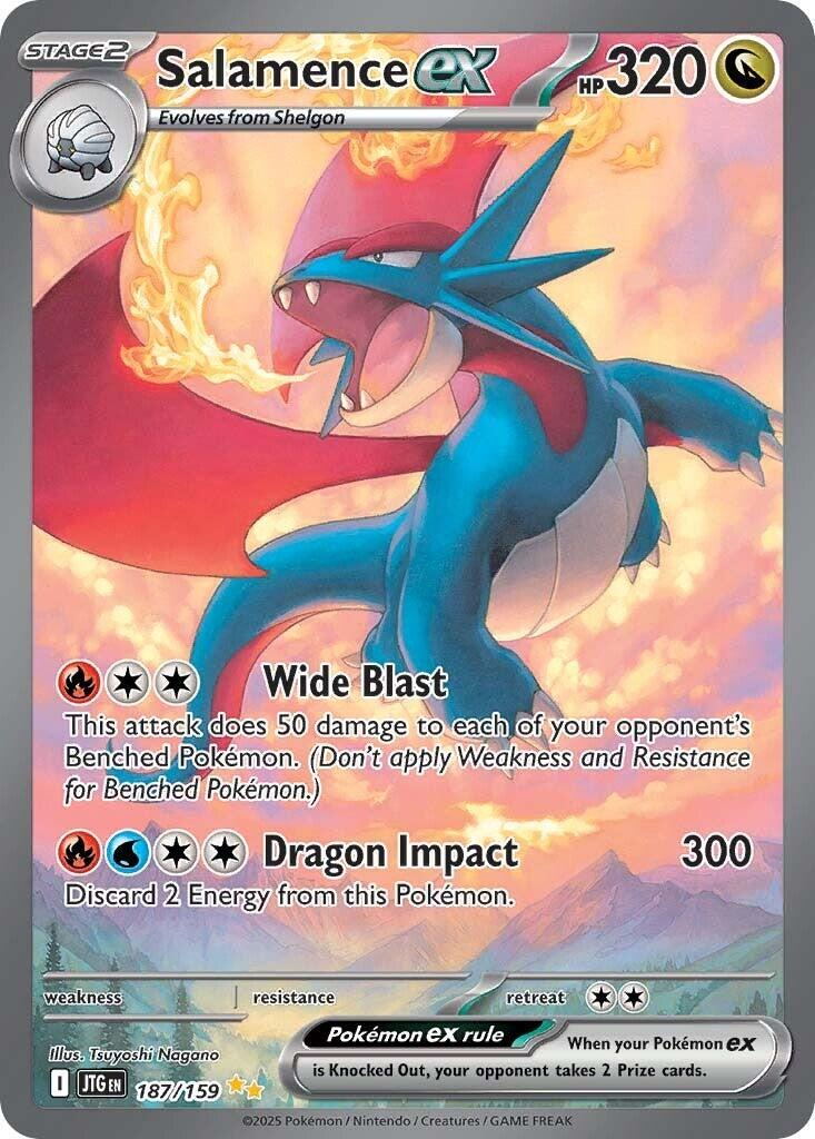 Salamence EX Special Illustration Rare - Journey Together