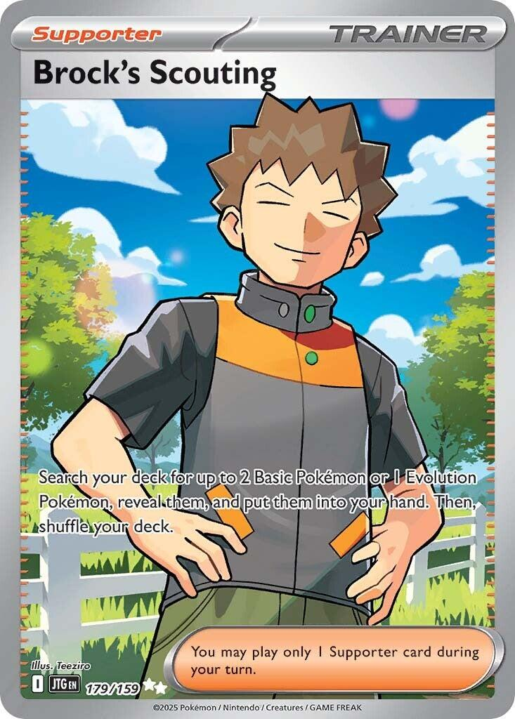 Brock's Scouting Full Art - Journey Together
