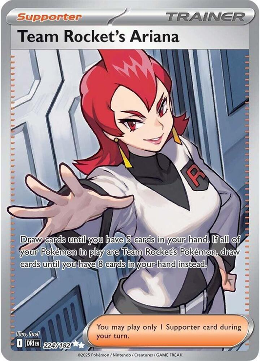 Team Rocket's Ariana Full Art - Destined Rivals