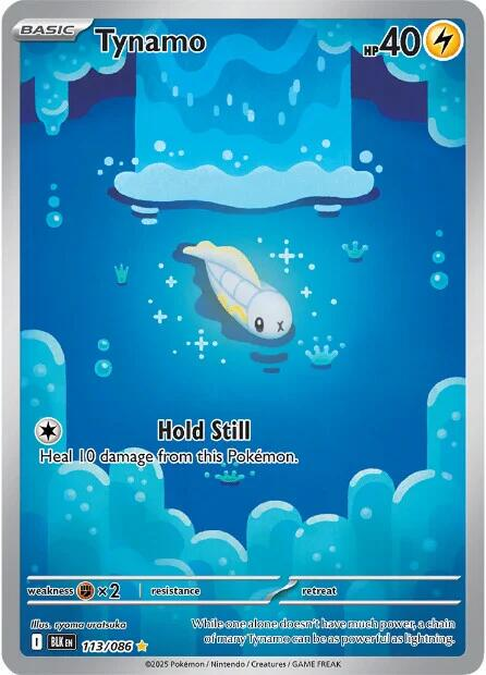 Tynamo Illustration - Black Bolt