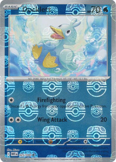 Ducklett Master Ball - White Flare