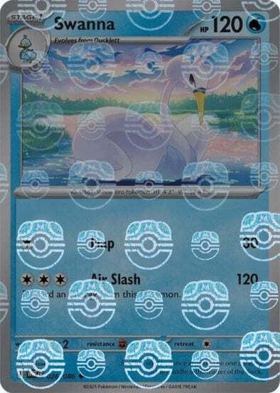 Swanna Master Ball - White Flare