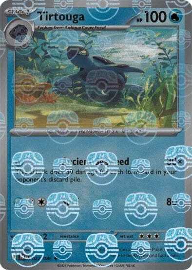 Tirtouga Master Ball - Black Bolt