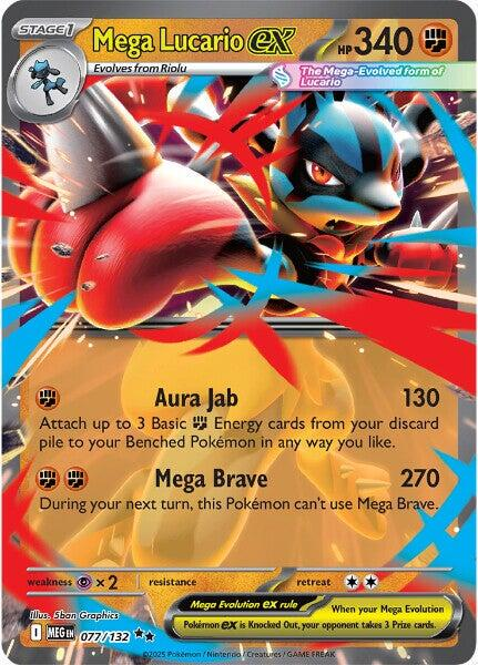 Mega Lucario EX - Mega Evolution