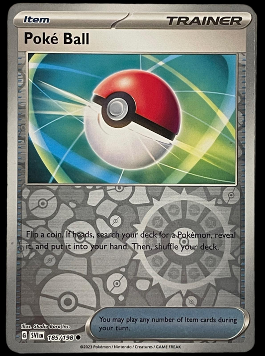 Poké Ball Reverse Holografico - Scarlet & Violet Base Set
