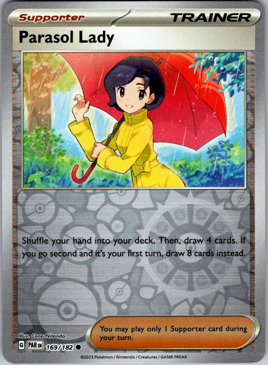 Parasol Lady Reverse Holografico - Paradox Rift