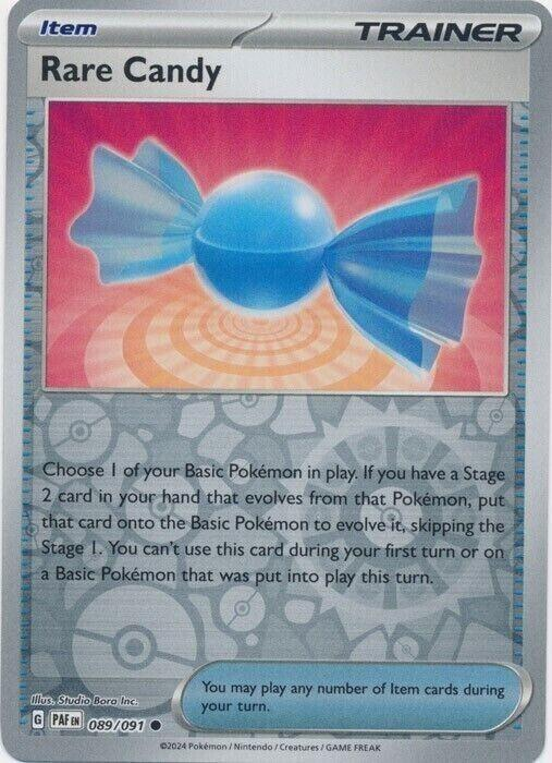Rare Candy Reverse Holografico - Paldean Fates