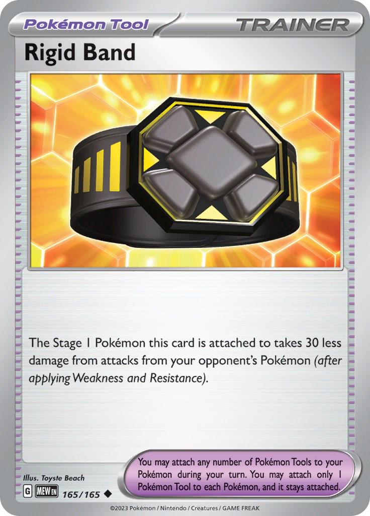 Rigid Band Reverse Holografico - Pokemon 151
