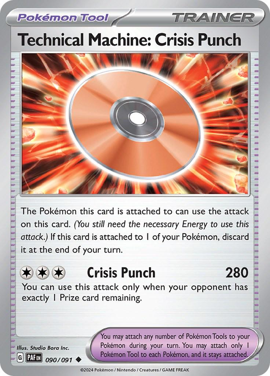 Technical Machine: Crisis Punch  - Paldean Fates
