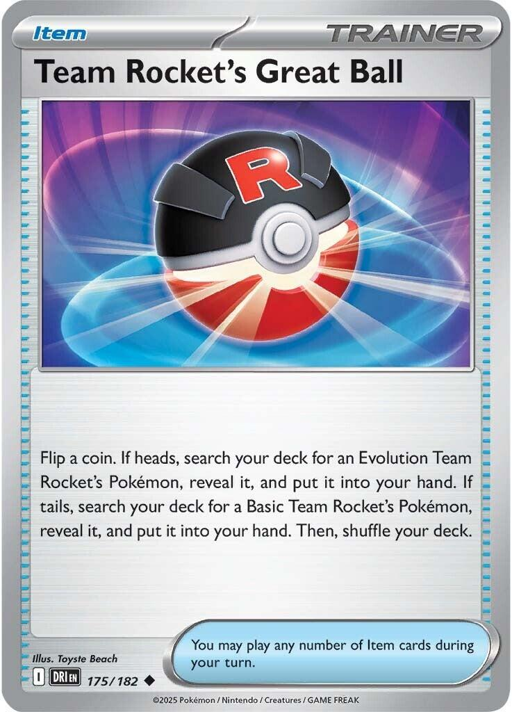 Team Rocket's Great Ball - Destined Rivals