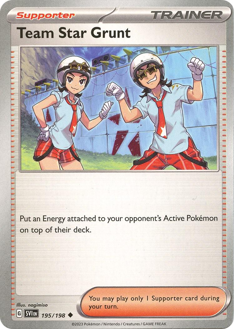 Team Star Grunt - Scarlet & Violet Base Set