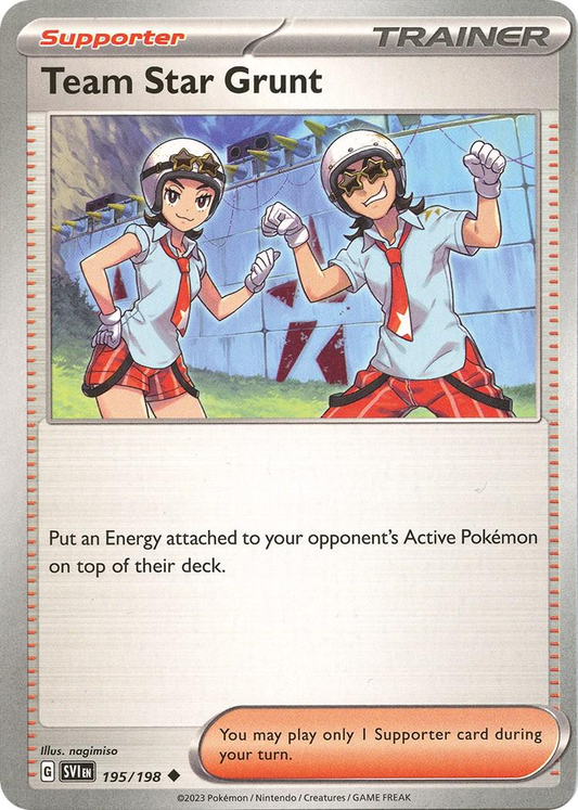 Team Star Grunt - Scarlet & Violet Base Set