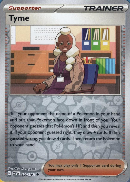 Tyme Reverse Holografico - Surging Sparks