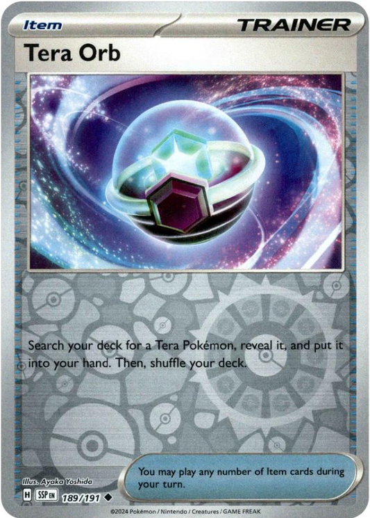 Tera Orb Reverse Holografico - Surging Sparks