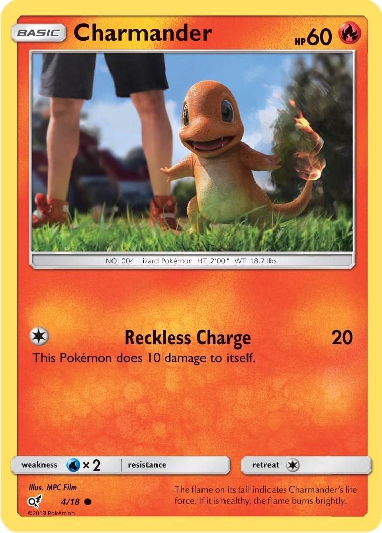 Charmander Holografico - Detective Pikachu