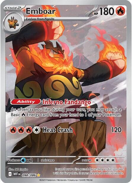 Emboar Illustration - White Flare