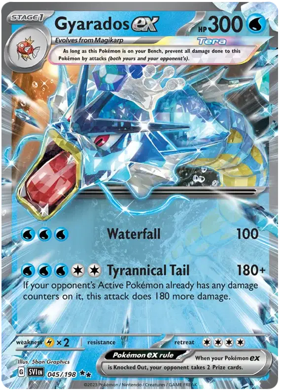 Gyarados EX - Scarlet & Violet Base Set