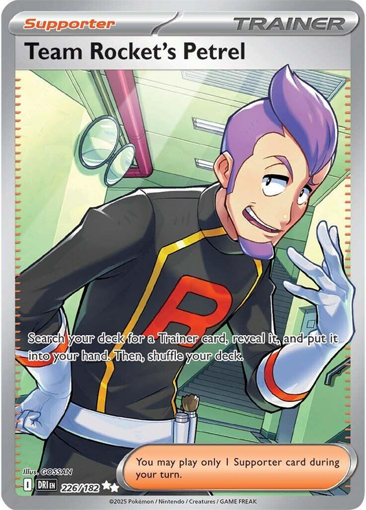 Team Rocket's Petrel Full Art - Destined Rivals