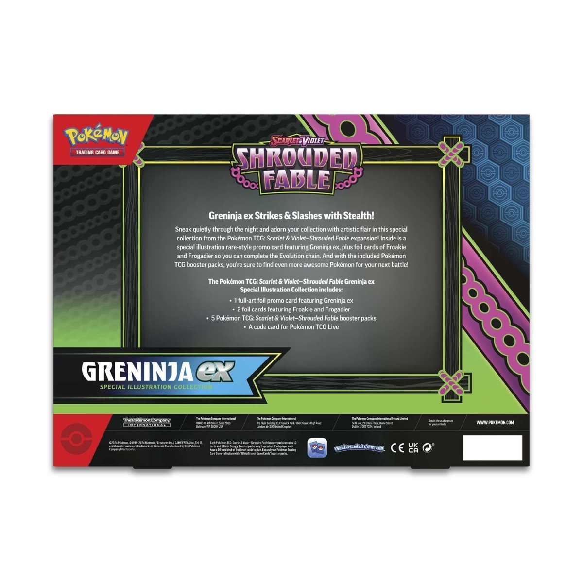 Greninja ex Special Illustration Collection Box