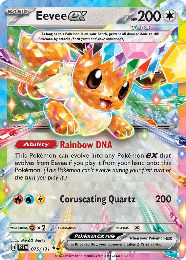 Eevee EX - Prismatic Evolutions