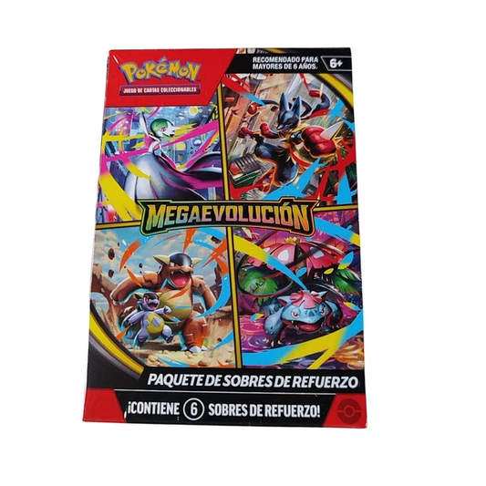 Booster Bundle Pokemon Mega Evolución Español