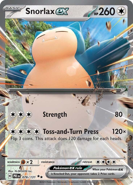 Snorlax EX - Prismatic Evolutions