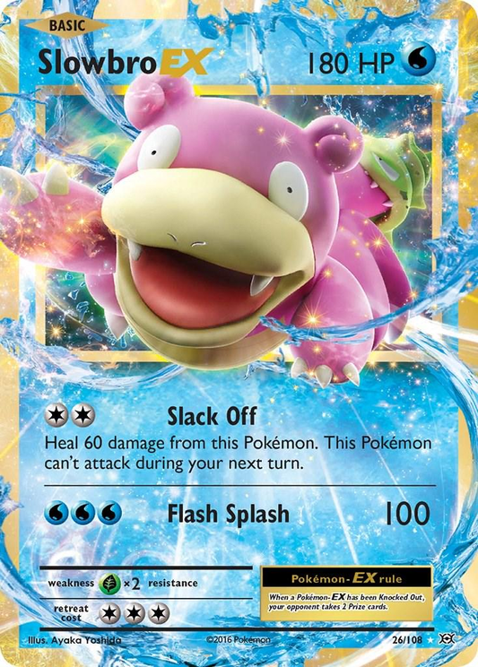 Slowbro EX (LP) - Evolutions