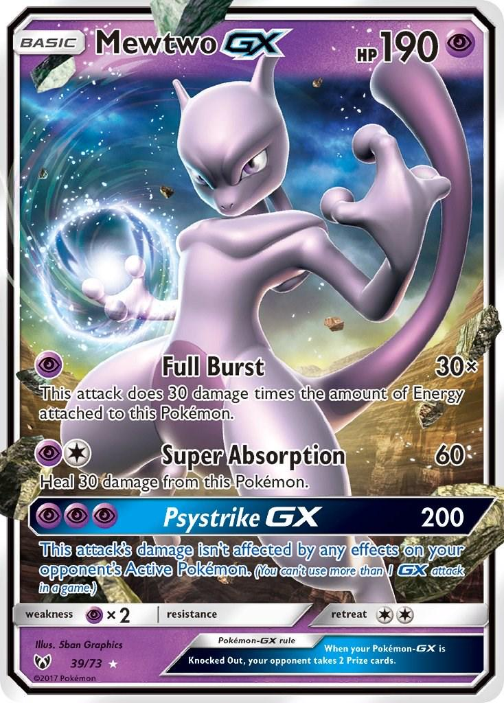 Mewtwo GX (LP) - Shining Legends