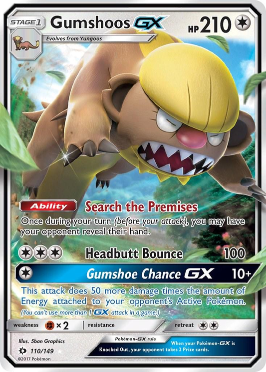 Gumshoos GX - Sun & Moon Base Set
