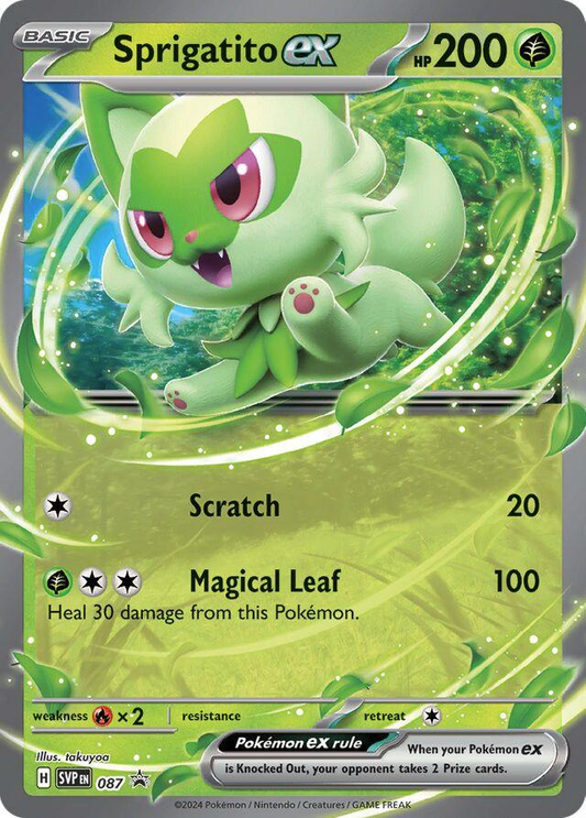 Sprigatito EX - Scarlet & Violet Promo