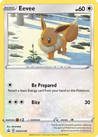 Eevee Cosmos Holografico - Sword & Shield Promo