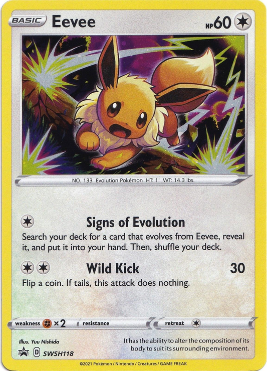 Eevee Cosmos Holografico - Sword & Shield Promo