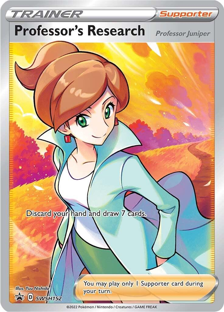Professor's Research Full Art (Juniper) - Sword & Shield Promo